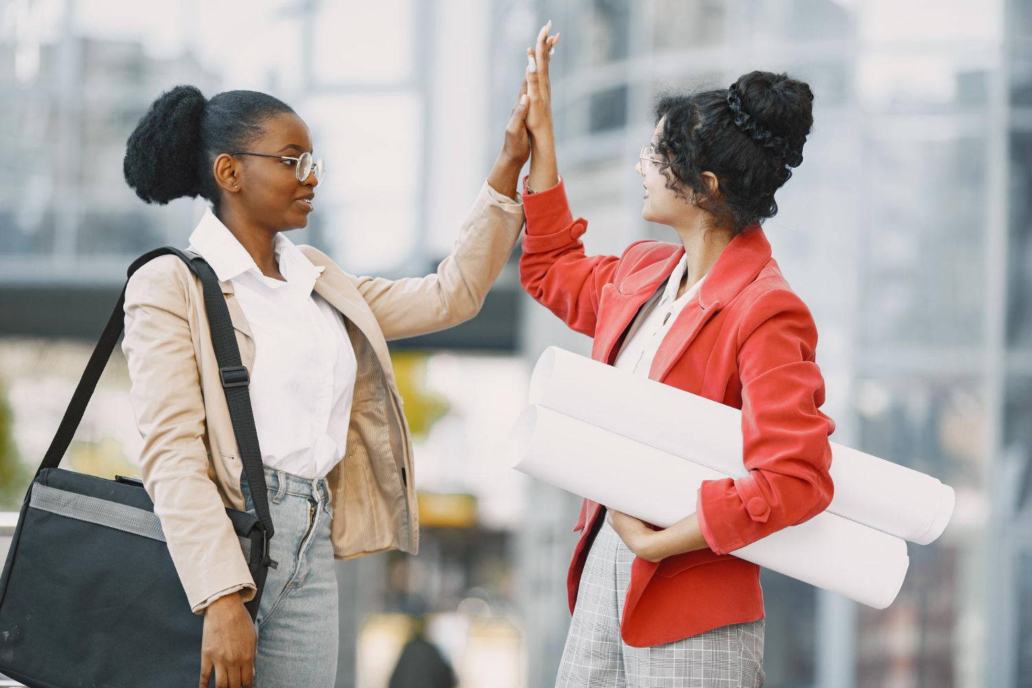 Empowerment and growth illustration